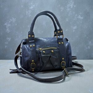 Elegant Navy Blue Handbag / Cross body